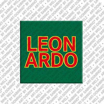MAGNET-STORIES Leonardo - Aimant avec le nom Leonardo