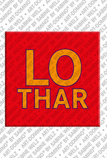 MAGNET-STORIES Lothar - Aimant avec le nom Lothar
