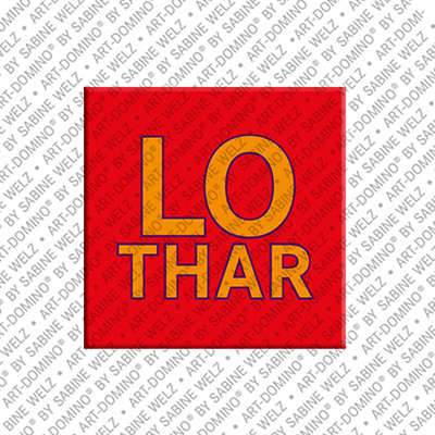 MAGNET-STORIES Lothar - Aimant avec le nom Lothar