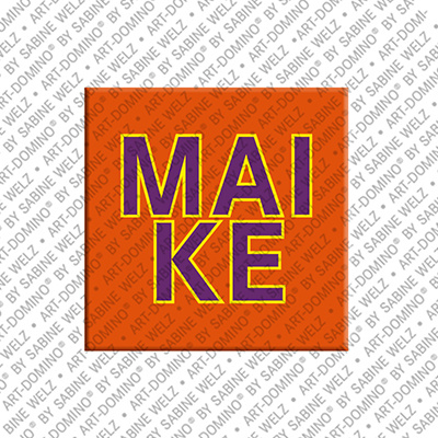 MAGNET-STORIES Maike - Magnet mit dem Vornamen Maike