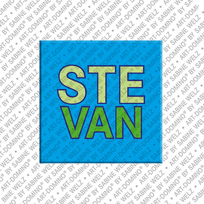 MAGNET-STORIES Stevan - Magnet mit dem Vornamen Stevan