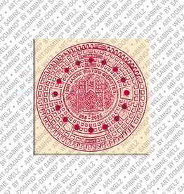 ART-DOMINO® BY SABINE WELZ Aimant - Allemagne - Münster - 09