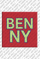MAGNET-STORIES Benny - Magnet mit dem Vornamen Benny
