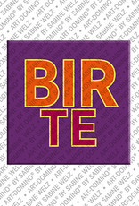 MAGNET-STORIES Birte - Magnet mit dem Vornamen Birte