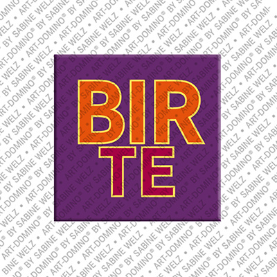 MAGNET-STORIES Birte - Magnet mit dem Vornamen Birte