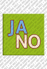 MAGNET-STORIES Jano - Magnet with the name Jano