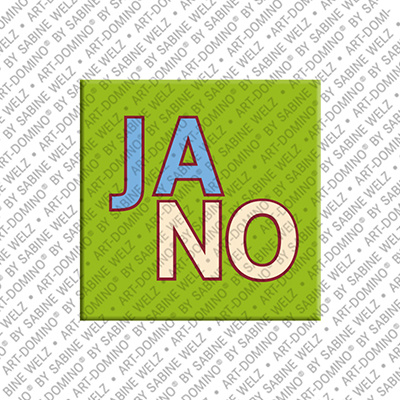 MAGNET-STORIES Jano - Magnet with the name Jano