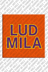 MAGNET-STORIES Ludmila - Aimant avec le nom Ludmila