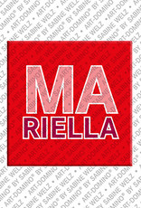 MAGNET-STORIES Mariella - Magnet mit dem Vornamen Mariella