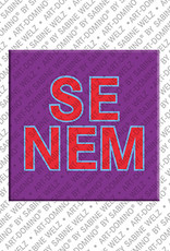 MAGNET-STORIES Senem - Aimant avec le nom Senem