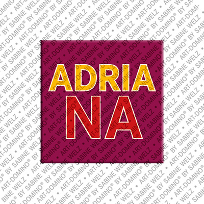 MAGNET-STORIES Adriana - Magnet with the name Adriana