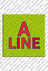 MAGNET-STORIES Aline - Magnet with the name Aline
