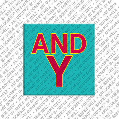 MAGNET-STORIES Andy - Magnet with the name Andy
