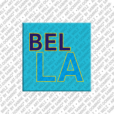 MAGNET-STORIES Bella - Magnet mit dem Vornamen Bella