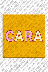 MAGNET-STORIES Cara - Magnet mit dem Vornamen Cara