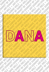 MAGNET-STORIES Dana - Magnet mit dem Vornamen Dana