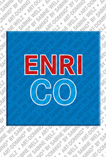 MAGNET-STORIES Enrico - Magnet mit dem Vornamen Enrico