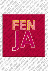 MAGNET-STORIES Fenja - Magnet with the name Fenja