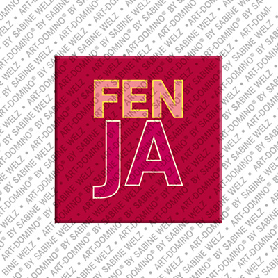 MAGNET-STORIES Fenja - Magnet with the name Fenja