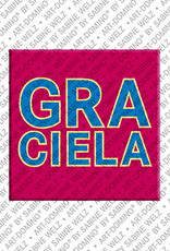 MAGNET-STORIES Graciela - Magnet with the name Graciela