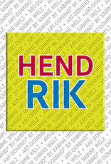 MAGNET-STORIES Hendrik - Magnet with the name Hendrik