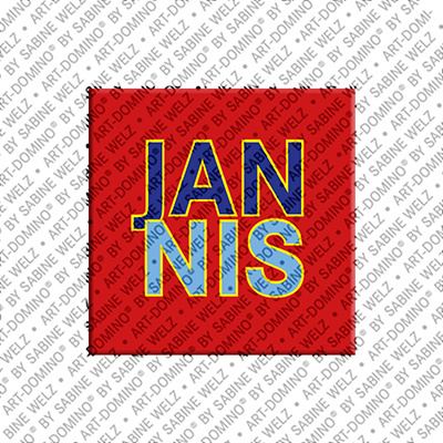 MAGNET-STORIES Jannis - Magnet with the name Jannis