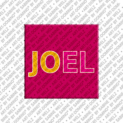 MAGNET-STORIES Joel - Magnet mit dem Vornamen Joel
