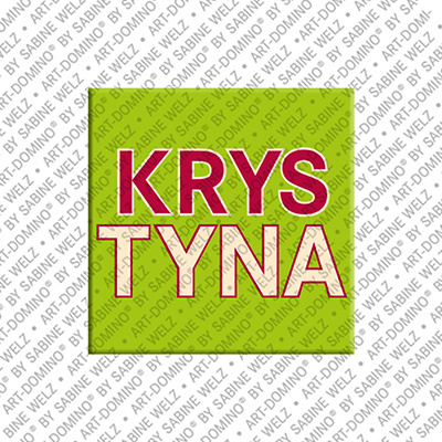 MAGNET-STORIES Krystyna - Aimant avec le nom Krystyna