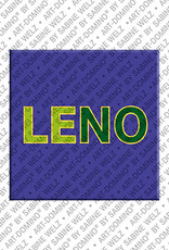 MAGNET-STORIES Leno - Magnet with the name Leno