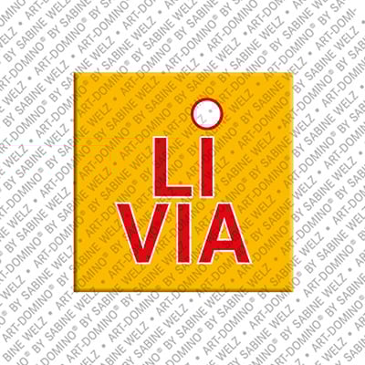 MAGNET-STORIES Livia - Magnet with the name Livia