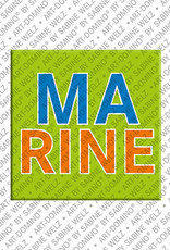 MAGNET-STORIES Marine - Magnet mit dem Vornamen Marine