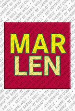 MAGNET-STORIES Marlen - Magnet with the name Marlen