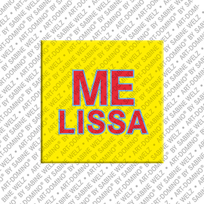 MAGNET-STORIES Melissa - Aimant avec le nom Melissa