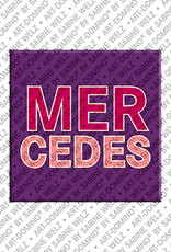 MAGNET-STORIES Mercedes - Aimant avec le nom Mercedes