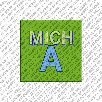 MAGNET-STORIES Micha - Magnet mit dem Vornamen Micha