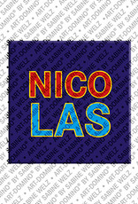 MAGNET-STORIES Nicolas - Aimant avec le nom Nicolas