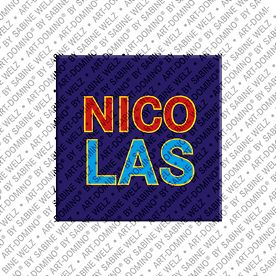 MAGNET-STORIES Nicolas - Aimant avec le nom Nicolas