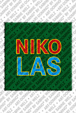 MAGNET-STORIES Nikolas - Magnet with the name Nikolas