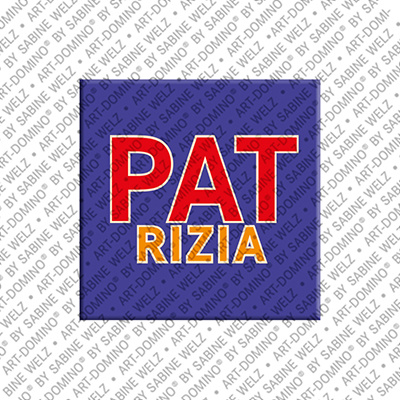 MAGNET-STORIES Patrizia - Magnet with the name Patrizia