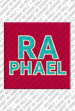 MAGNET-STORIES Raphael - Magnet mit dem Vornamen Raphael