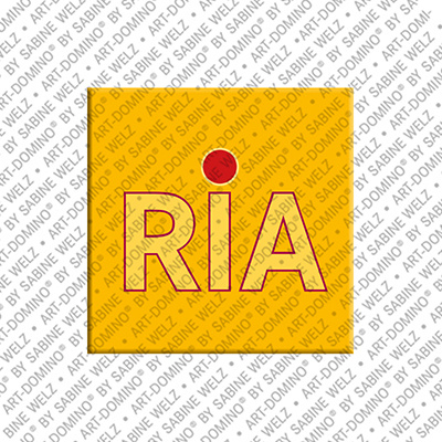 MAGNET-STORIES Ria - Magnet with the name Ria