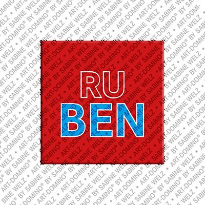 MAGNET-STORIES Ruben - Magnet mit dem Vornamen Ruben