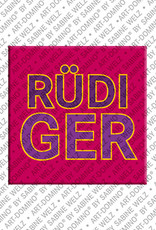 MAGNET-STORIES Rüdiger - Magnet with the name Rüdiger