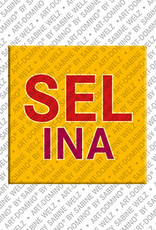 MAGNET-STORIES Selina - Aimant avec le nom Selina