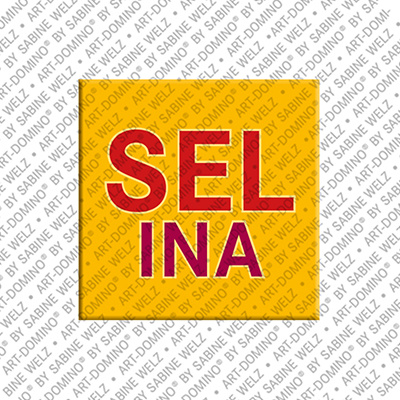 MAGNET-STORIES Selina - Magnet with the name Selina