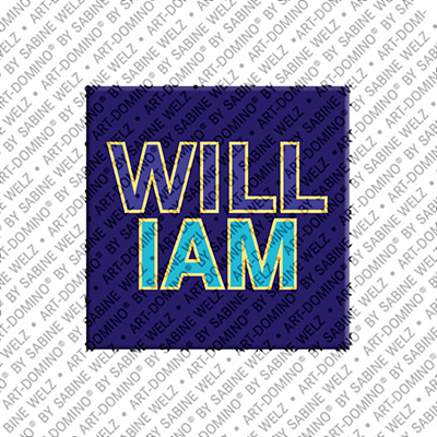 MAGNET-STORIES William - Magnet mit dem Vornamen William