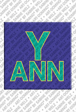 MAGNET-STORIES Yann - Magnet mit dem Vornamen Yann