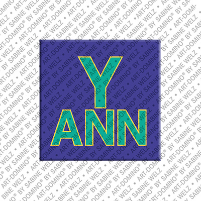 MAGNET-STORIES Yann - Magnet with the name Yann