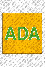 MAGNET-STORIES Ada - Magnet with the name Ada