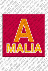 MAGNET-STORIES Amalia - Magnet with the name Amalia